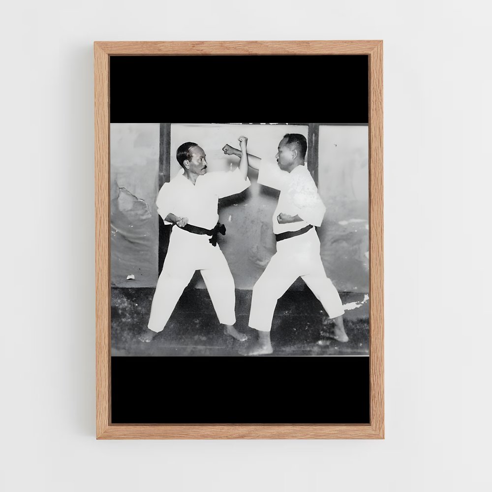 Poster Gichin funakoshi – affiche Karaté (vue 4)